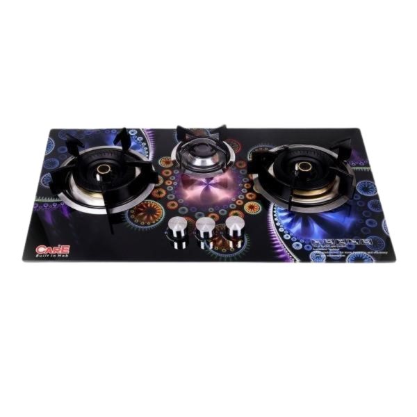 CARE 3 BURNER HOB GLASS 3D-10