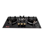 CARE 3 BURNER HOB GLASS 786