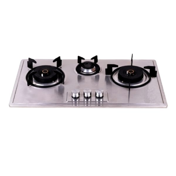 CARE 3 BURNER HOB STEEL 313 SS
