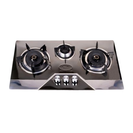 CARE 3 BURNER HOB STEEL 444 SB