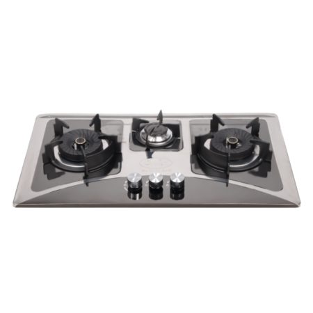 CARE 3 BURNER HOB STEEL 555 SB