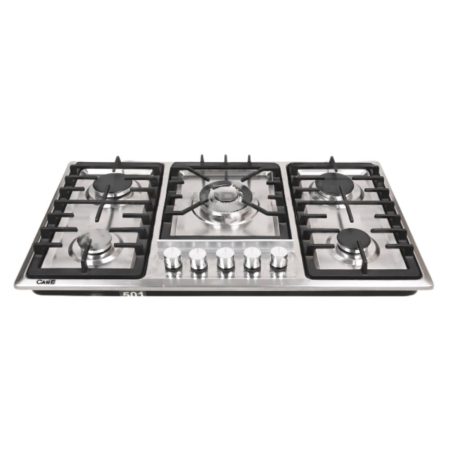CARE 5 BURNER HOB STEEL 502
