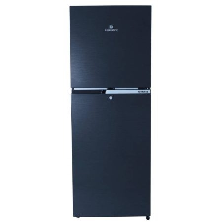 9149WB Chrome Hairline Black DOUBLE DOOR REFRIGERATOR