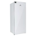 1035WB Glass Door Inverter Cloud White vertical freezer