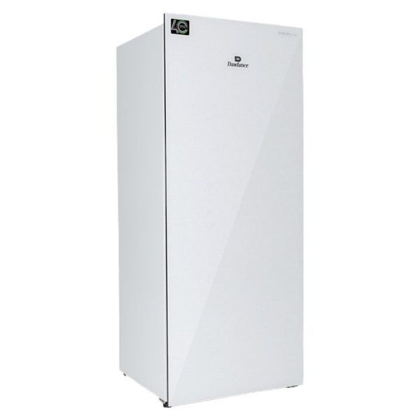 1035WB Glass Door Inverter Cloud White vertical freezer