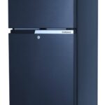 9149WB Chrome Hairline Black DOUBLE DOOR REFRIGERATOR