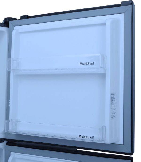 9178LF Chrome Hairline Black DOUBLE DOOR REFRIGERATOR